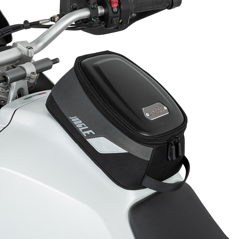 LOBOO Tank bag 4,5L magnetyczny, nylon 2520D, czarny/szary