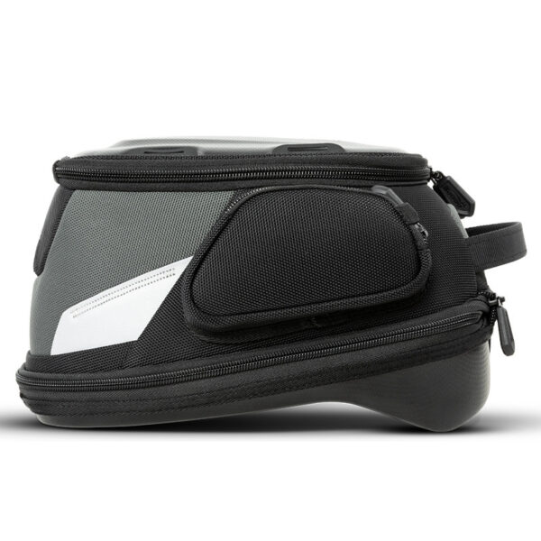 loboo-tank-bag-7-9l LOBOO Tank Bag z funkcją szybkiego demontażu z kotwy magnetycznej, regulacja montażu 110mm, pojemność 7-9L, czarny/szary