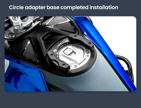 LOBOO Tank bag Easy rozszerzany 2,5-3,5L, z funkcją szybkiego demontażu z kotwy magnetycznej, regulacja montażu w zakresie 110mm