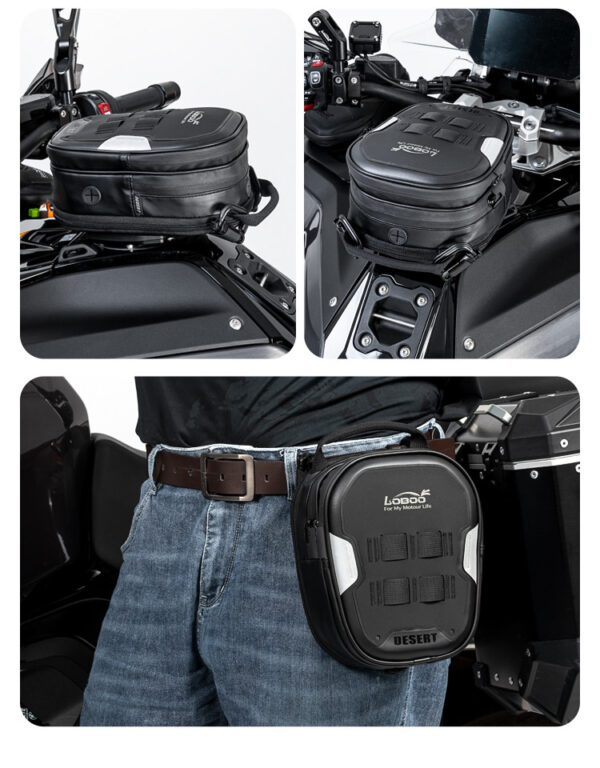 LOBOO Tank bag Easy rozszerzany 2,5-3,5L, z funkcją szybkiego demontażu z kotwy magnetycznej, regulacja montażu w zakresie 110mm