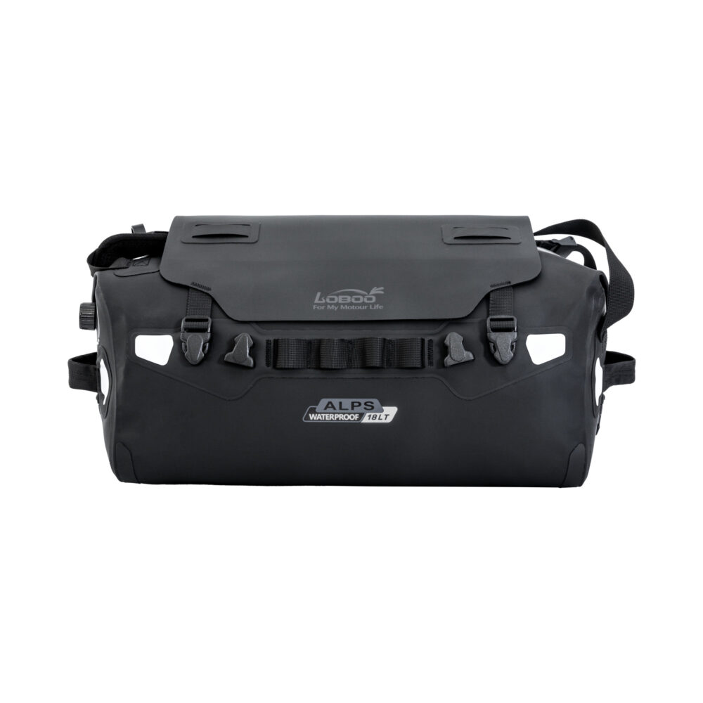 loboo-torba-alps-tpu-18l-ipx7-molle-czarna LOBOO ALPS Torba motocyklowa TPU 18L, IPX7, Molle, czarna