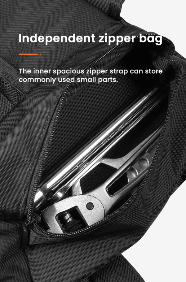 LOBOO Torba narzędziowa, materiał TPU, wodoodporna, 40x22,5cm, kolor pustynny żółty/czarny