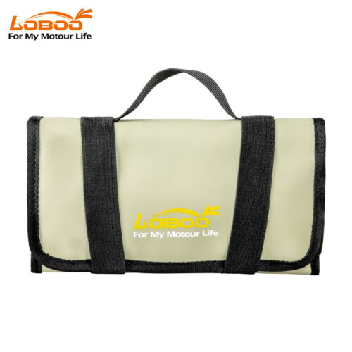loboo-torba-narzedziowa LOBOO Torba narzędziowa, materiał TPU, wodoodporna, 40x22,5cm, kolor pustynny żółty/czarny