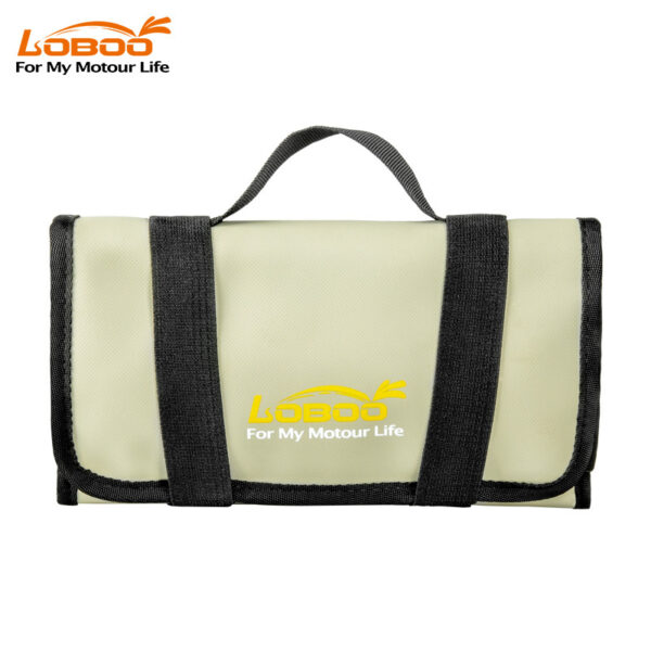 loboo-torba-narzedziowa LOBOO Torba narzędziowa, materiał TPU, wodoodporna, 40x22,5cm, kolor pustynny żółty/czarny