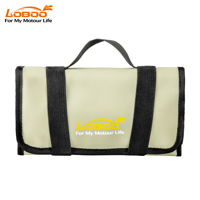 loboo-torba-narzedziowa LOBOO Torba narzędziowa, materiał TPU, wodoodporna, 40x22,5cm, kolor pustynny żółty/czarny