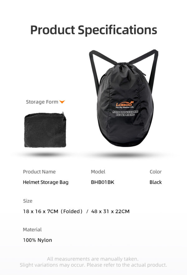 LOBOO Torba/plecak na kask