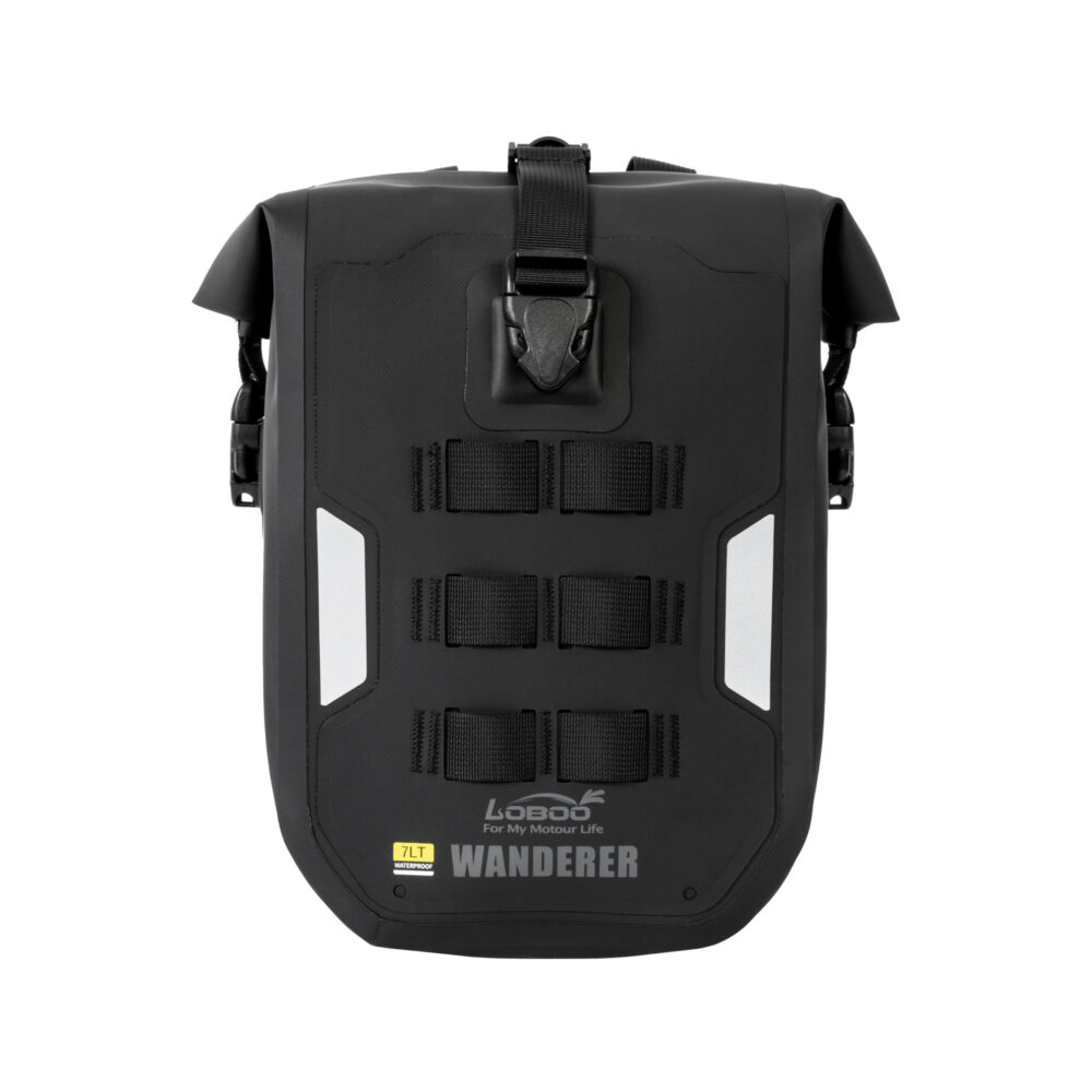 LOBOO Torba motocyklowa wodoodporna (system MOLLE) 7L