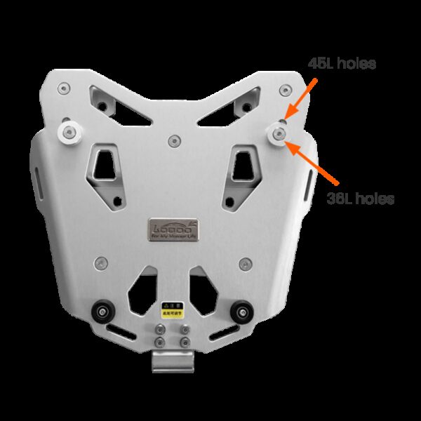 LOBOO Uchwyt kufra centralnego KTM 790 Adventure S (2019-) 790 Adventure R (2019-)