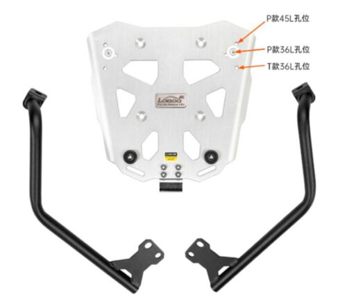 LOBOO Uchwyt kufra centralnego SUZUKI V-STROM 800DE (2024-)