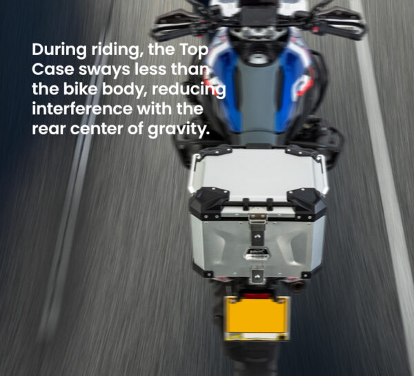 LOBOO Uchwyt kufra centralnego (wersja pływająca) BMW R1300GS (2023-)