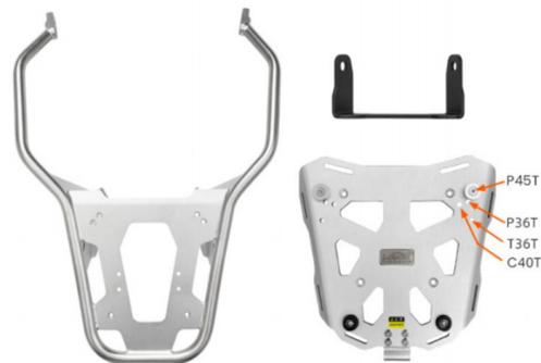 LOBOO Uchwyt kufra centralnego (wersja standardowa) F900GS