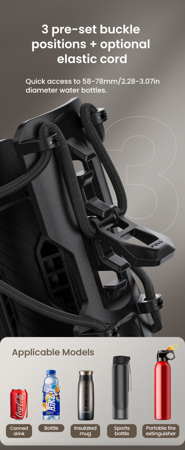 LOBOO Uchwyt motocyklowy na bidon