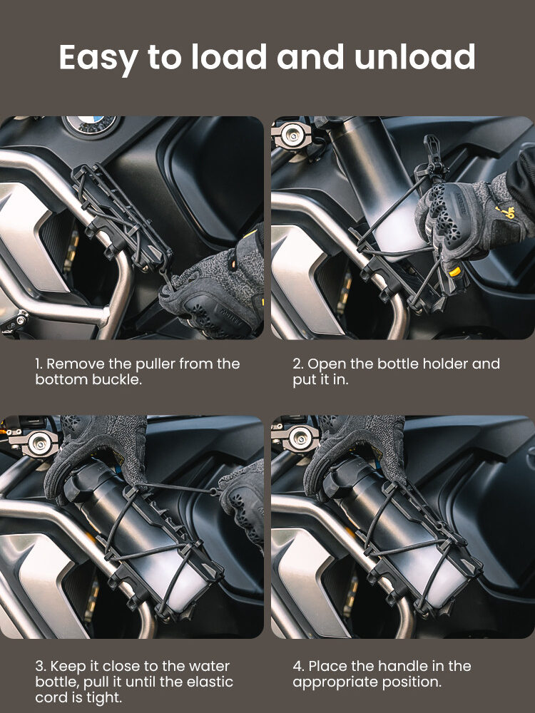 LOBOO Uchwyt motocyklowy na bidon