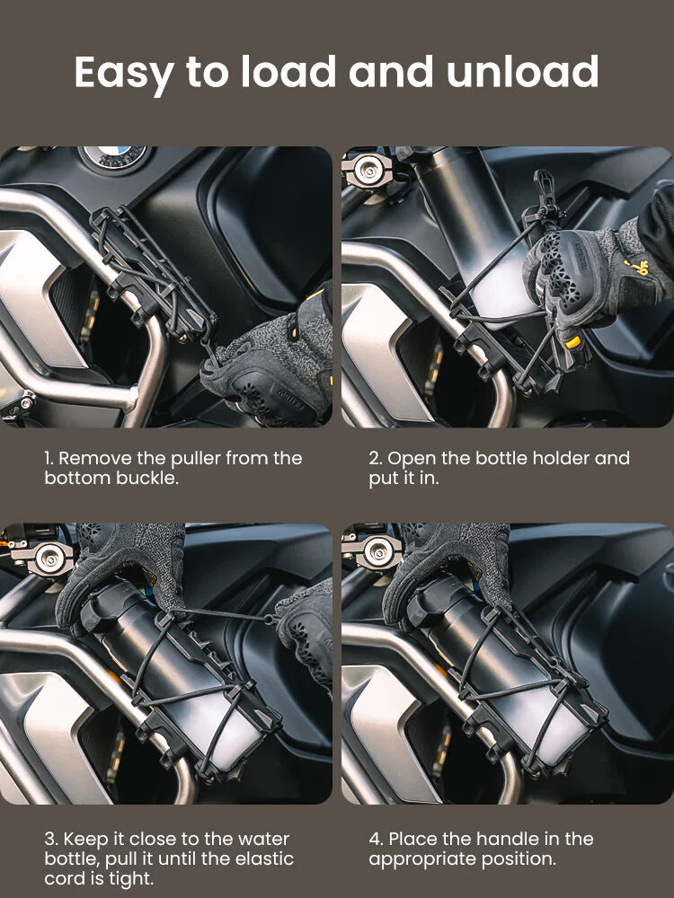 LOBOO Uchwyt motocyklowy na bidon