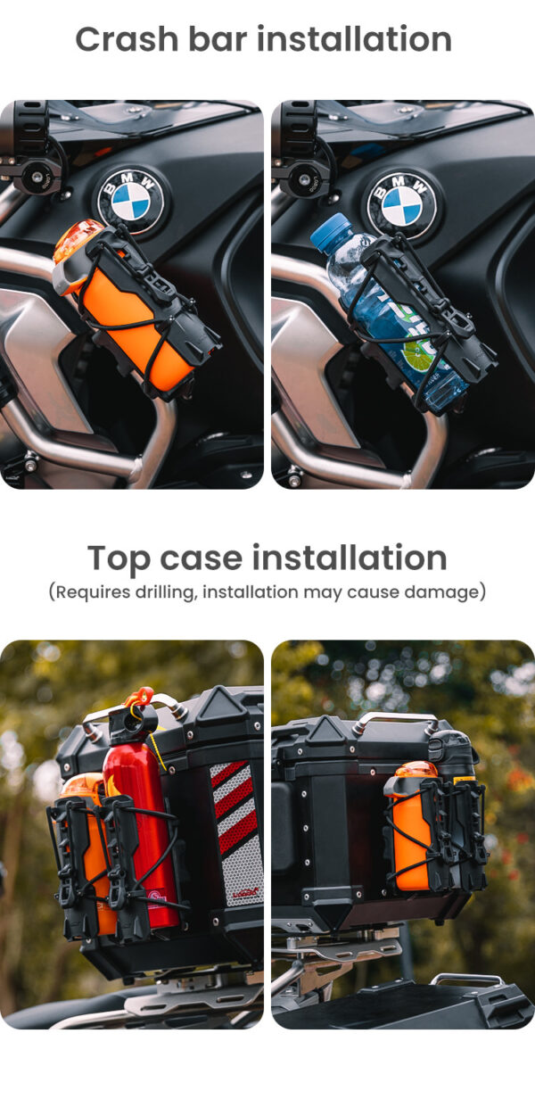 LOBOO Uchwyt motocyklowy na bidon