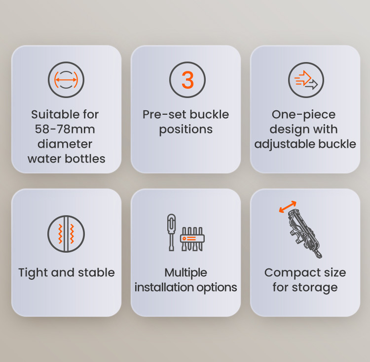 LOBOO Uchwyt motocyklowy na bidon