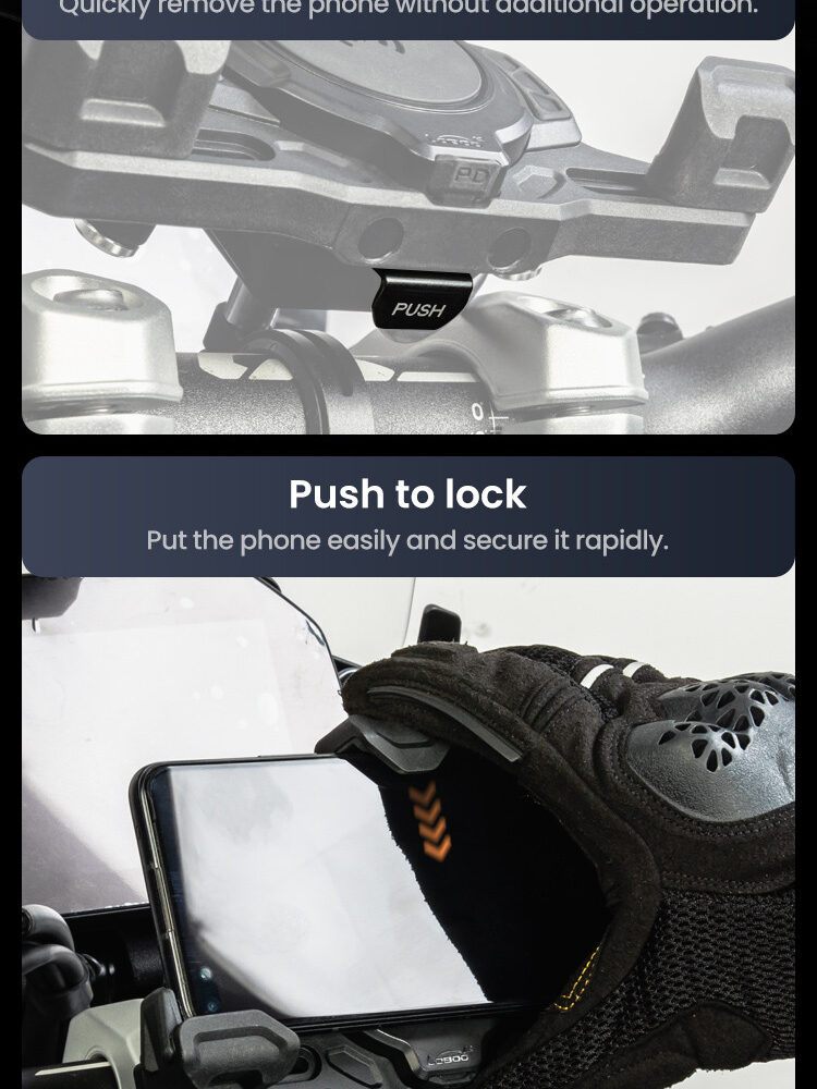 LOBOO Uchwyt na telefon PH02S (na kierownice 22/25/28/32mm)