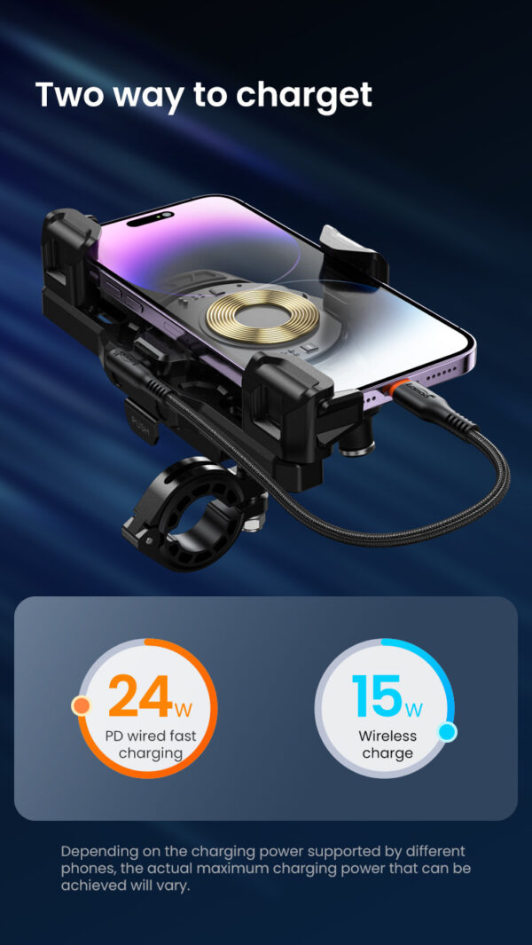 LOBOO Uchwyt na telefon PH02S (na kierownice 22/25/28/32mm)