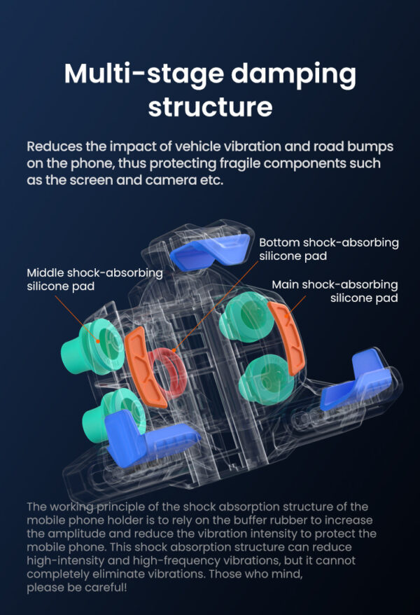 LOBOO Uchwyt na telefon PH02S (pod lusterko, 10.2mm)