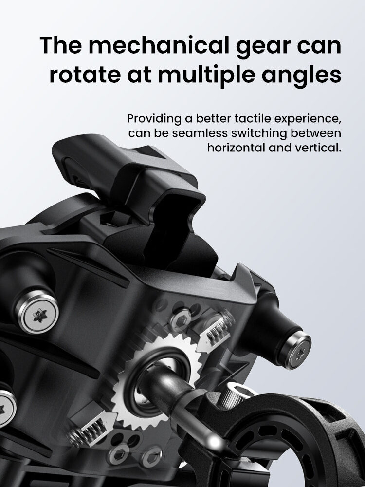 LOBOO Uchwyt na telefon PH02S (z modułem ładowania, 13mm)