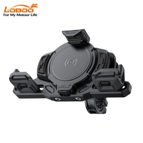 loboo-uchwyt-na-telefon-ph02s-z-modulem-ladowania-13mm LOBOO Uchwyt na telefon PH02S (z modułem ładowania, na belkę 13mm)
