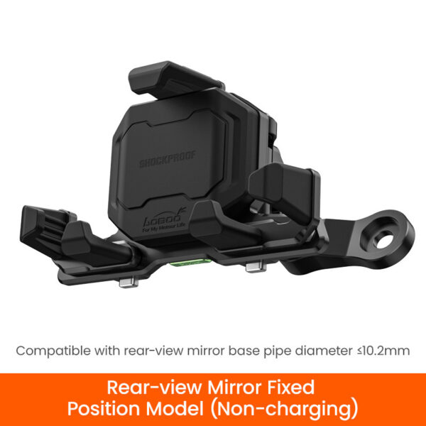 LOBOO Uchwyt na telefon PH06 (pod lusterko, 10.2mm), magnetyczny system antywstrząsowy