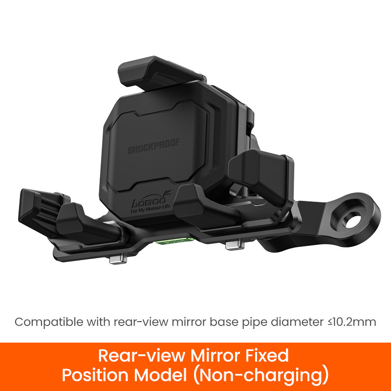 LOBOO Uchwyt na telefon PH06 (pod lusterko, 10.2mm), magnetyczny system antywstrząsowy