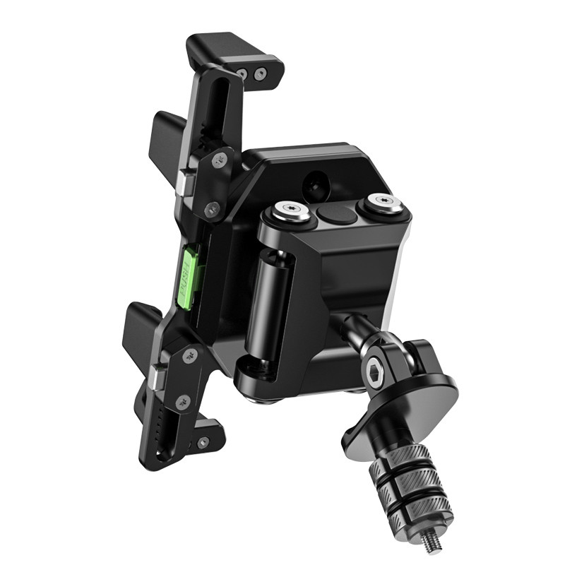 LOBOO Uchwyt na telefon PH06 (z modułem ładowania, sport), magnetyczny system antywstrząsowy