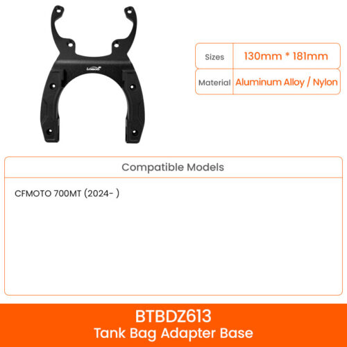 LOBOO Magnetyczny uchwyt do Tank Bag Easy, do CFMOTO 700MT(2024-)