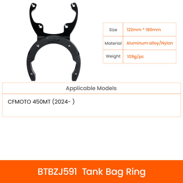 loboo-uchwyt-tank-bag-do-cfmoto-450mt-2024- LOBOO Magnetyczny uchwyt do Tank Bag, pasuje do CFMOTO 450MT