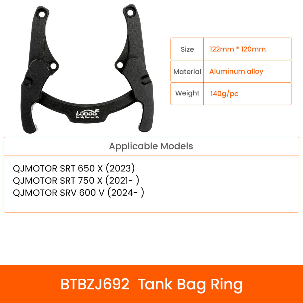 LOBOO Magnetyczny uchwyt do Tank Bag, pasuje do QJMOTOR