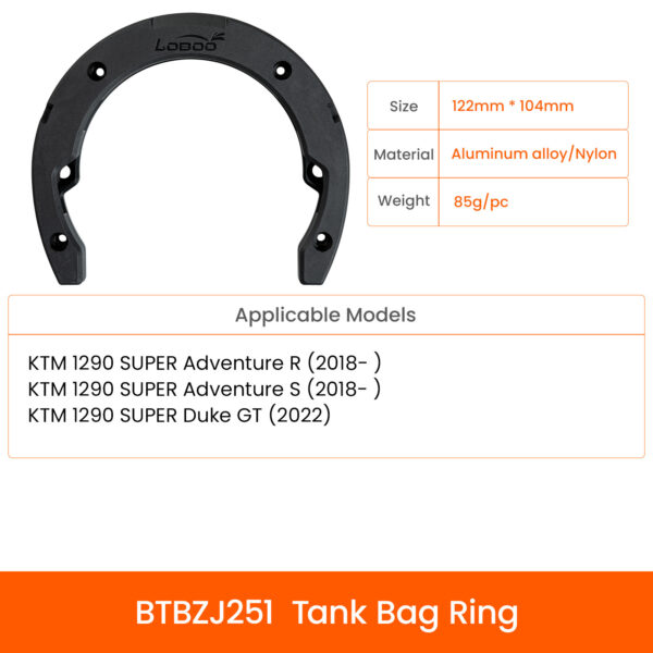 loboo-uchwyt-tank-bag-ktm-1290 LOBOO Magnetyczny uchwyt do Tank Bag, pasuje do KTM 1290 SUPER Adventure, Super Duke GT
