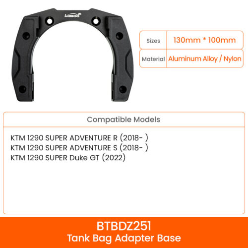 loboo-uchwyt-tank-bag-ktm-1290-1140401501211 LOBOO Magnetyczny uchwyt do Tank Bag Easy, do KTM 1290