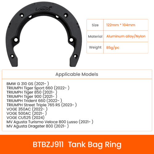 LOBOO Uchwyt Tank Bag TRIUMPH, MV AGUSTA, VOGE