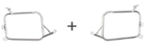 LOBOO Uchwyty boczne BMW C400X do kufrów PIKE, WANDERER, ALPS