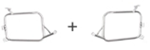 LOBOO Uchwyty boczne BMW C400X do kufrów PIKE, WANDERER, ALPS