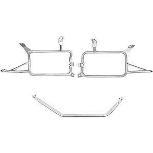 LOBOO Uchwyty boczne BMW F750GS /F850GS do kufrów PIKE, WANDERER, ALPS