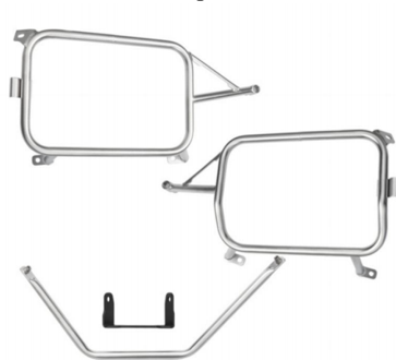 LOBOO Uchwyty boczne BMW F900GS do kufrów PIKE 35+30L