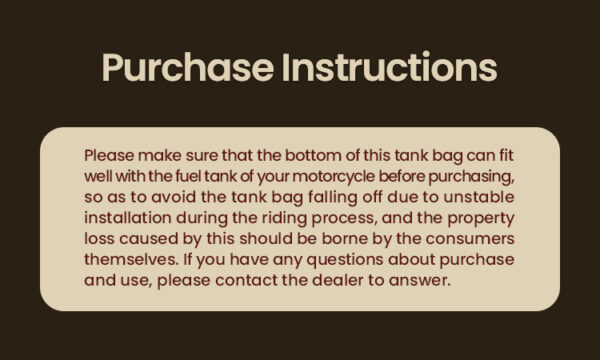 LOBOO Vintage Tank Bag 3,5L motocyklowy magnetyczny, retro design, czarny