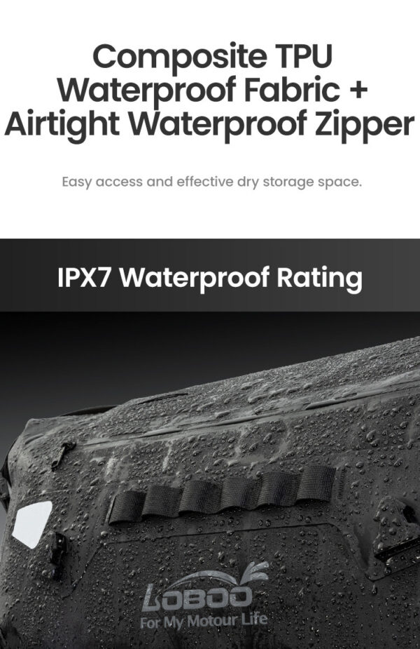 LOBOO WANDERER Torba motocyklowa TPU 46L