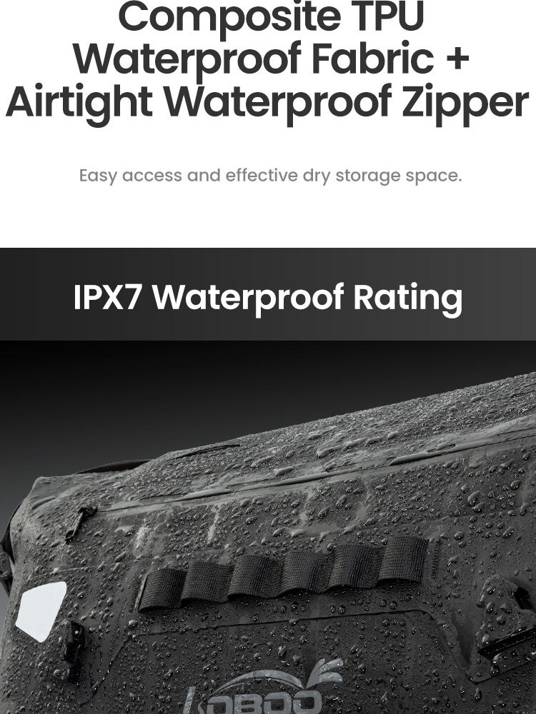 LOBOO WANDERER Torba motocyklowa TPU 46L