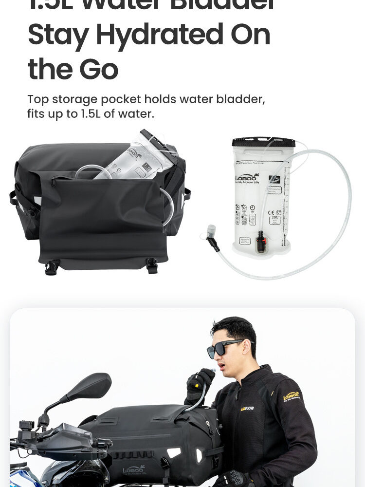 LOBOO WANDERER Torba motocyklowa TPU 46L