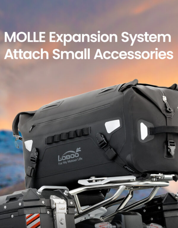 LOBOO WANDERER Torba motocyklowa TPU 46L