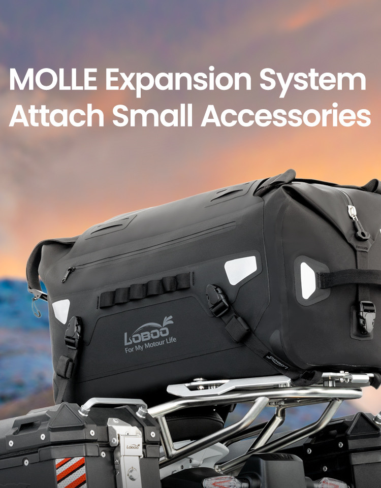 LOBOO WANDERER Torba motocyklowa TPU 46L