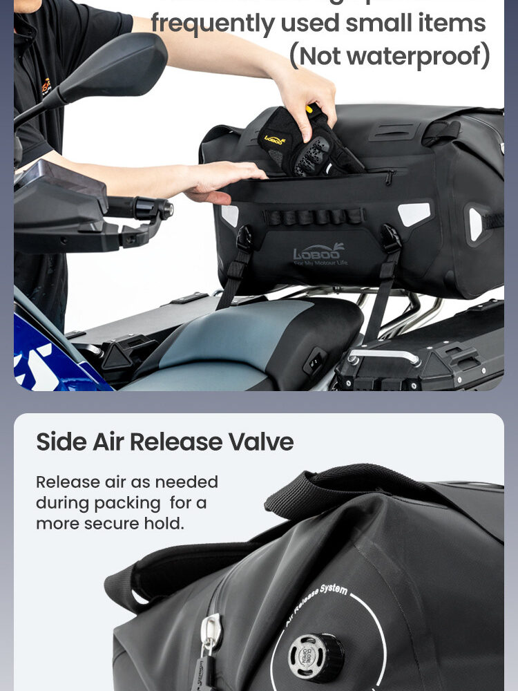 LOBOO WANDERER Torba motocyklowa TPU 46L