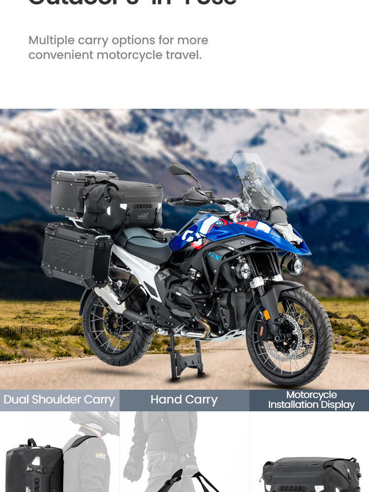 LOBOO WANDERER Torba motocyklowa TPU 46L