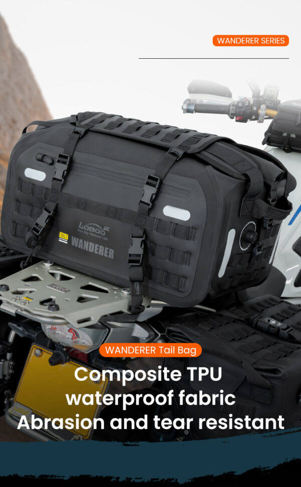LOBOO WANDERER Torba motocyklowa TPU 50L