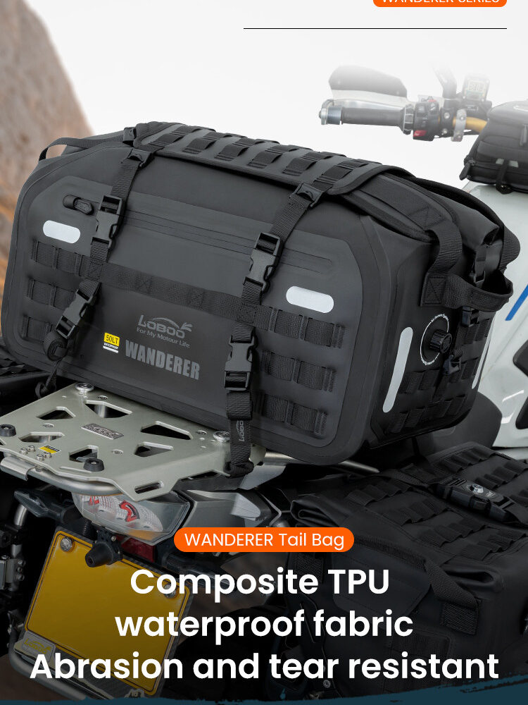 LOBOO WANDERER Torba motocyklowa TPU 50L