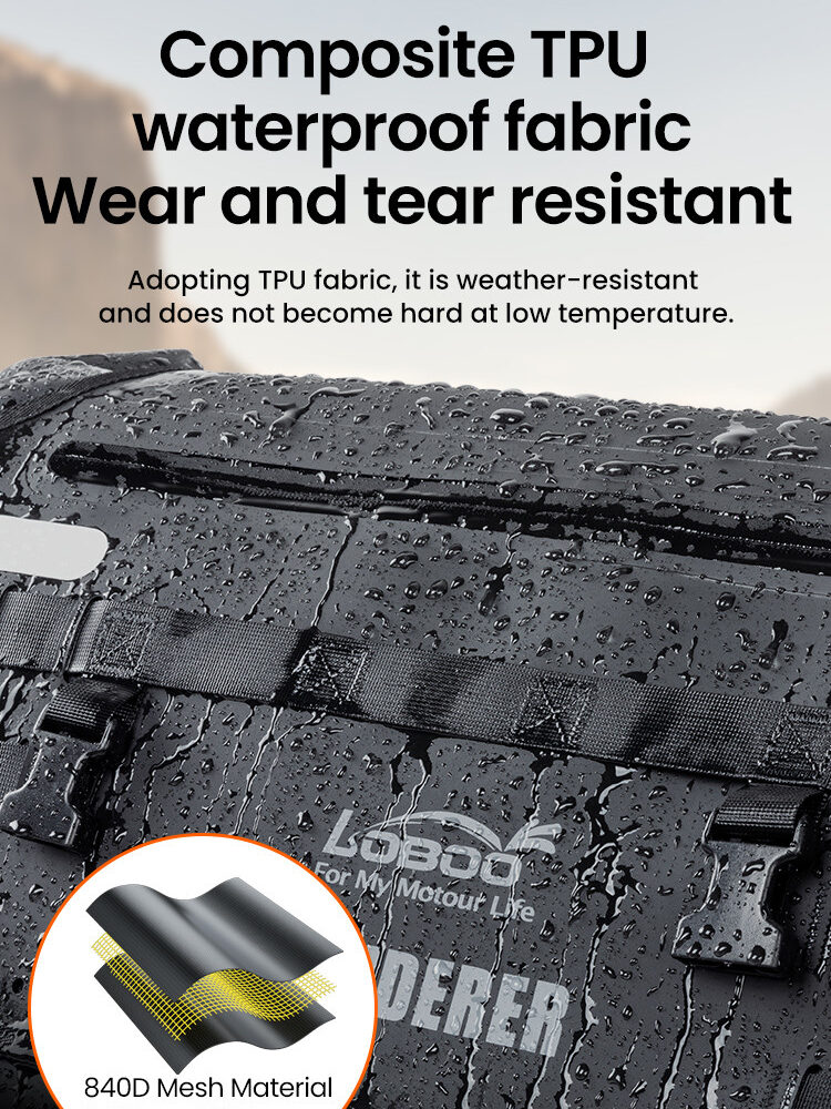 LOBOO WANDERER Torba motocyklowa TPU 50L