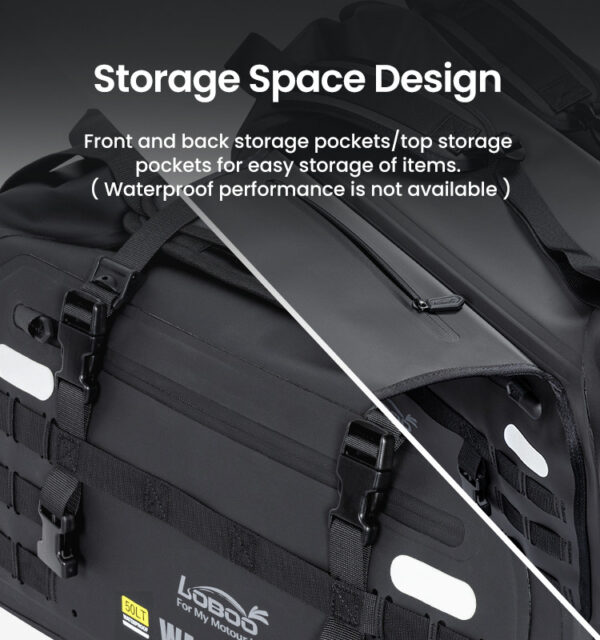 LOBOO WANDERER Torba motocyklowa TPU 50L